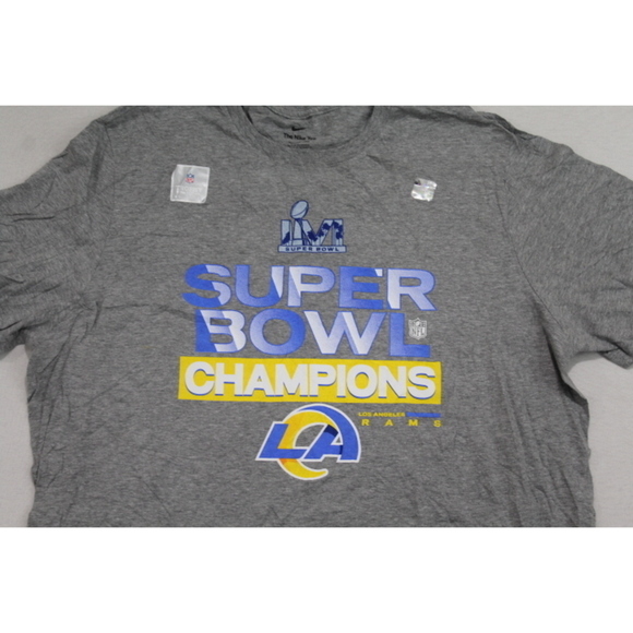 Nike Tee Men Los Angeles Ram Super Bowl Champs Size XXL - Picture 4 of 10